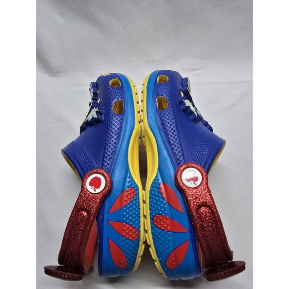 KIDS CROCS X DISNEY SNOW WHITE CLASSIC CLOG Size JR 2 - Picture 8 of 12